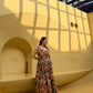 Paloma Dress in Camino print