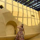 Paloma Dress in Camino print