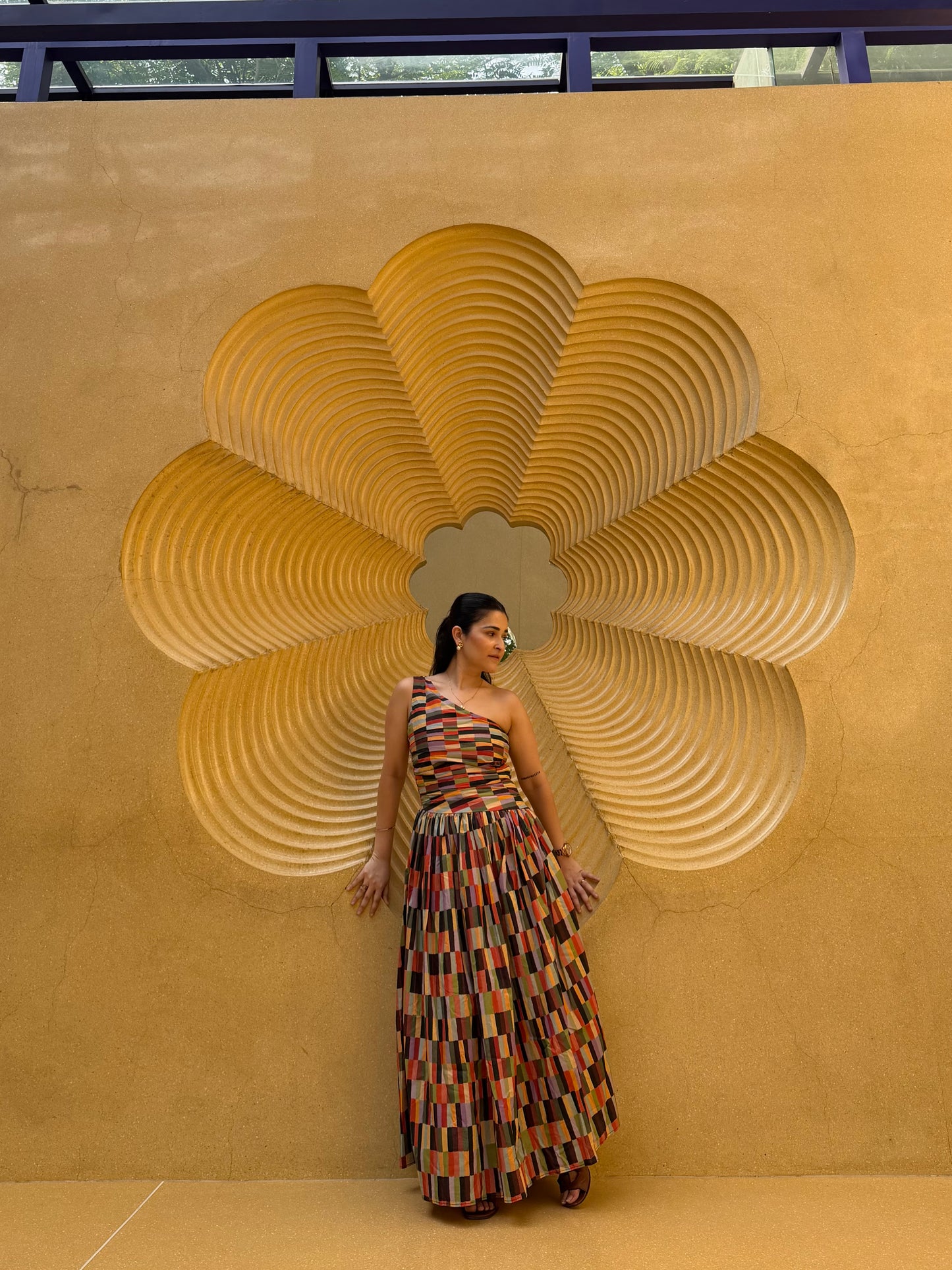 Paloma Dress in Camino print