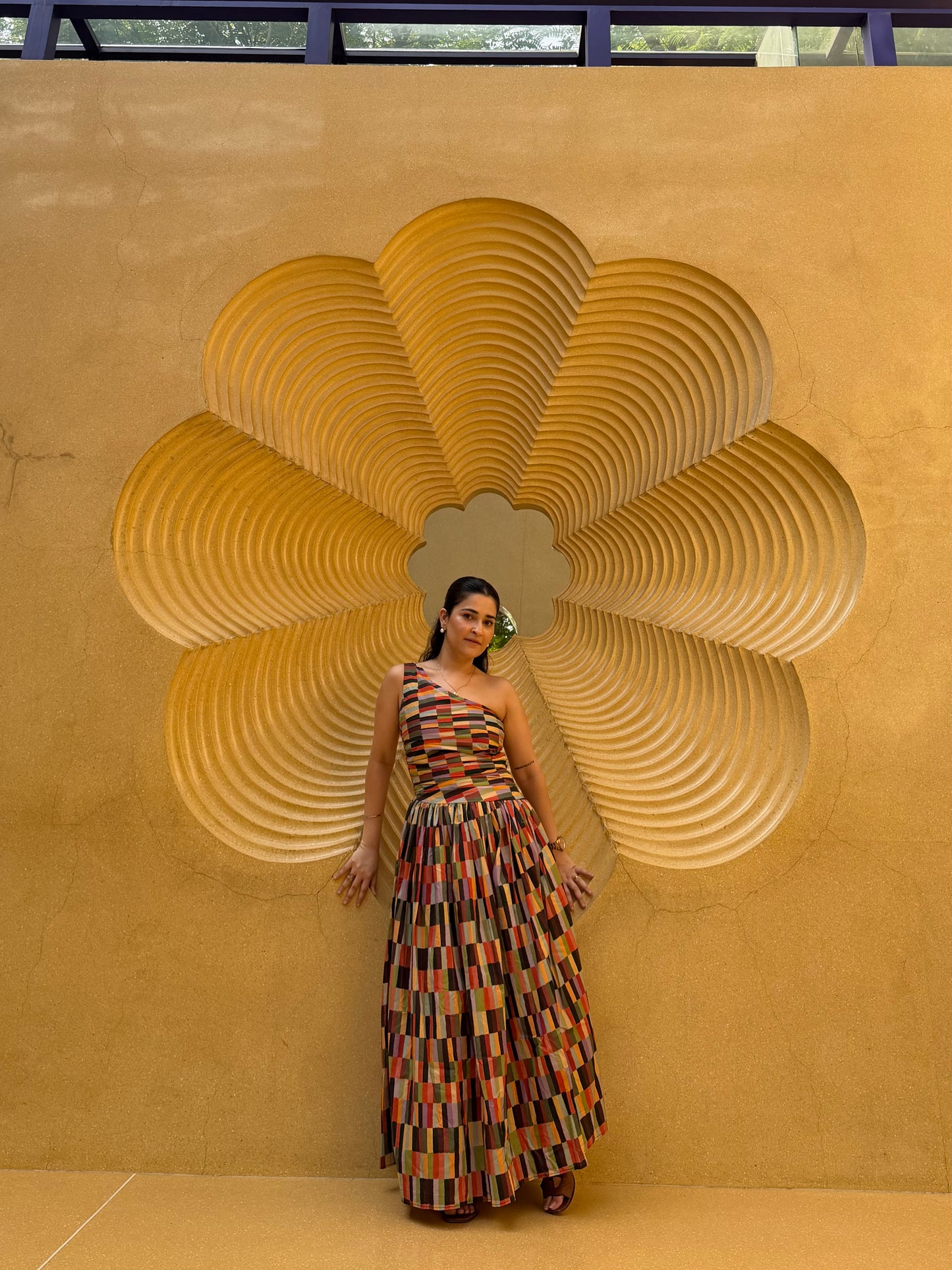 Paloma Dress in Camino print