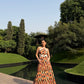Aaleyah Dress in Camino print
