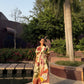 Nirvana Dress in Sol Garden print (Sandstone)