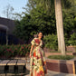 Nirvana Dress in Sol Garden print (Sandstone)