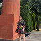 Jardin Dress in Sol Garden print (Midnight Black)