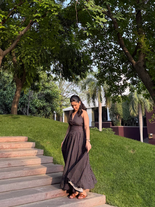 Selvara Dress in Perla print