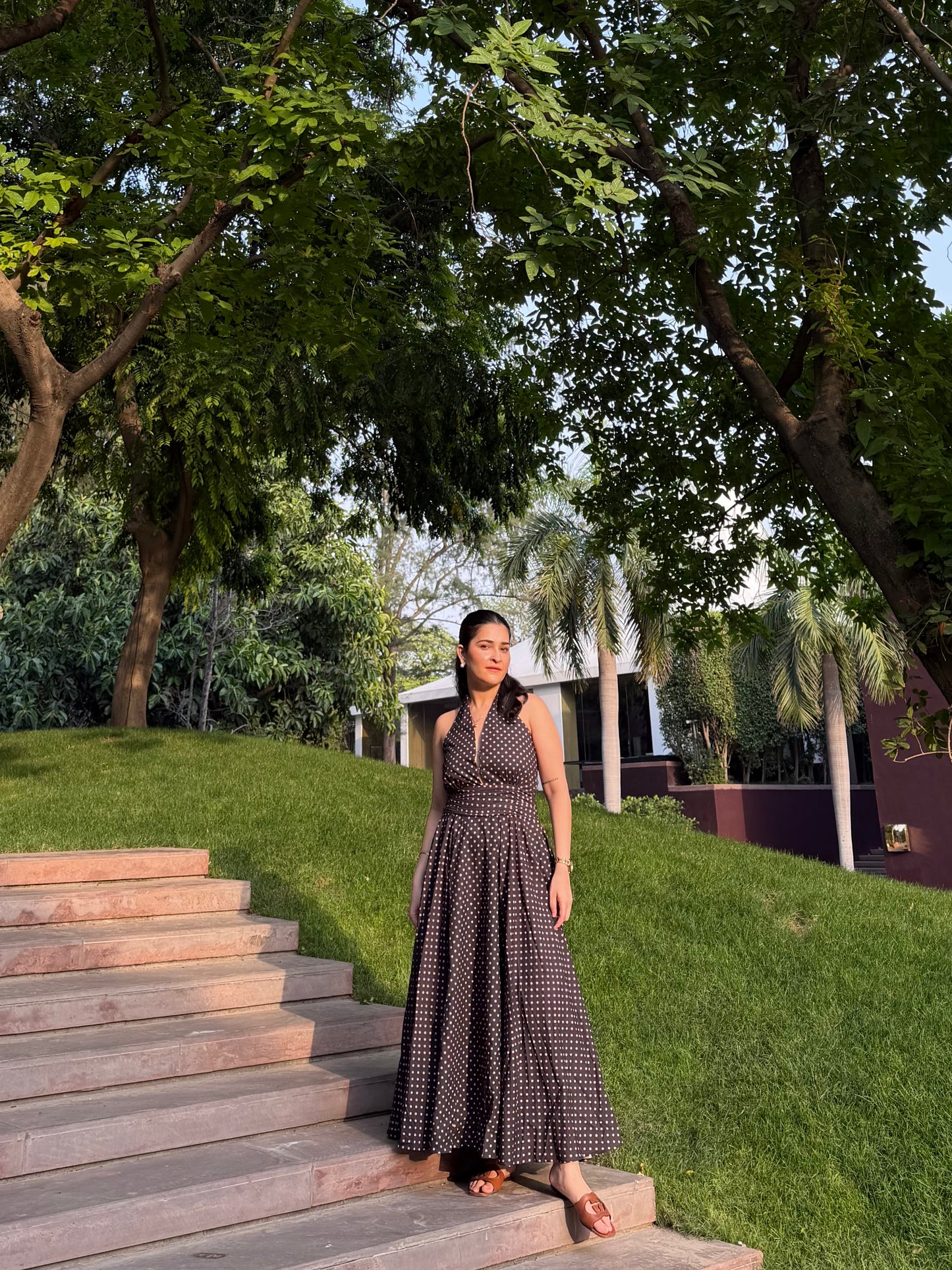 Selvara Dress in Perla print