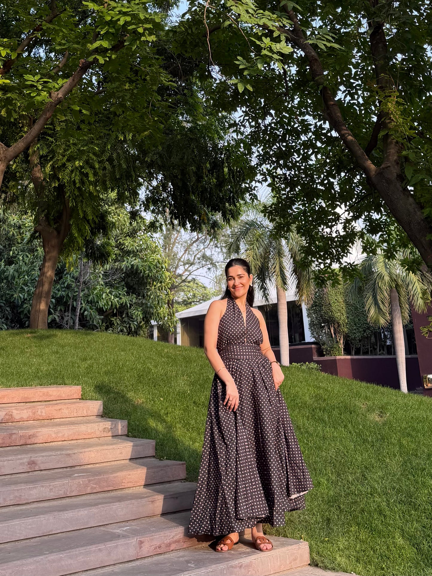 Selvara Dress in Perla print