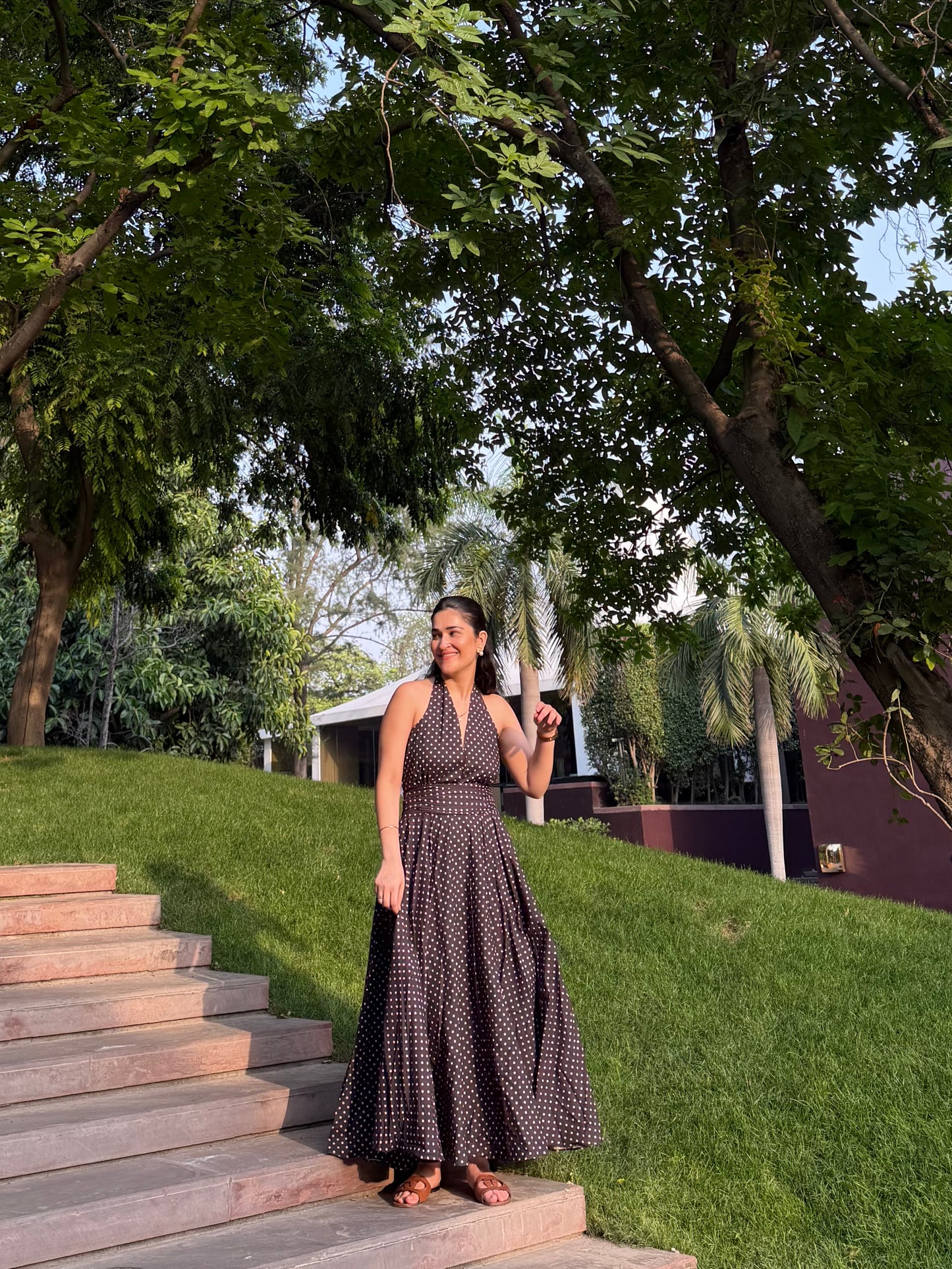 Selvara Dress in Perla print