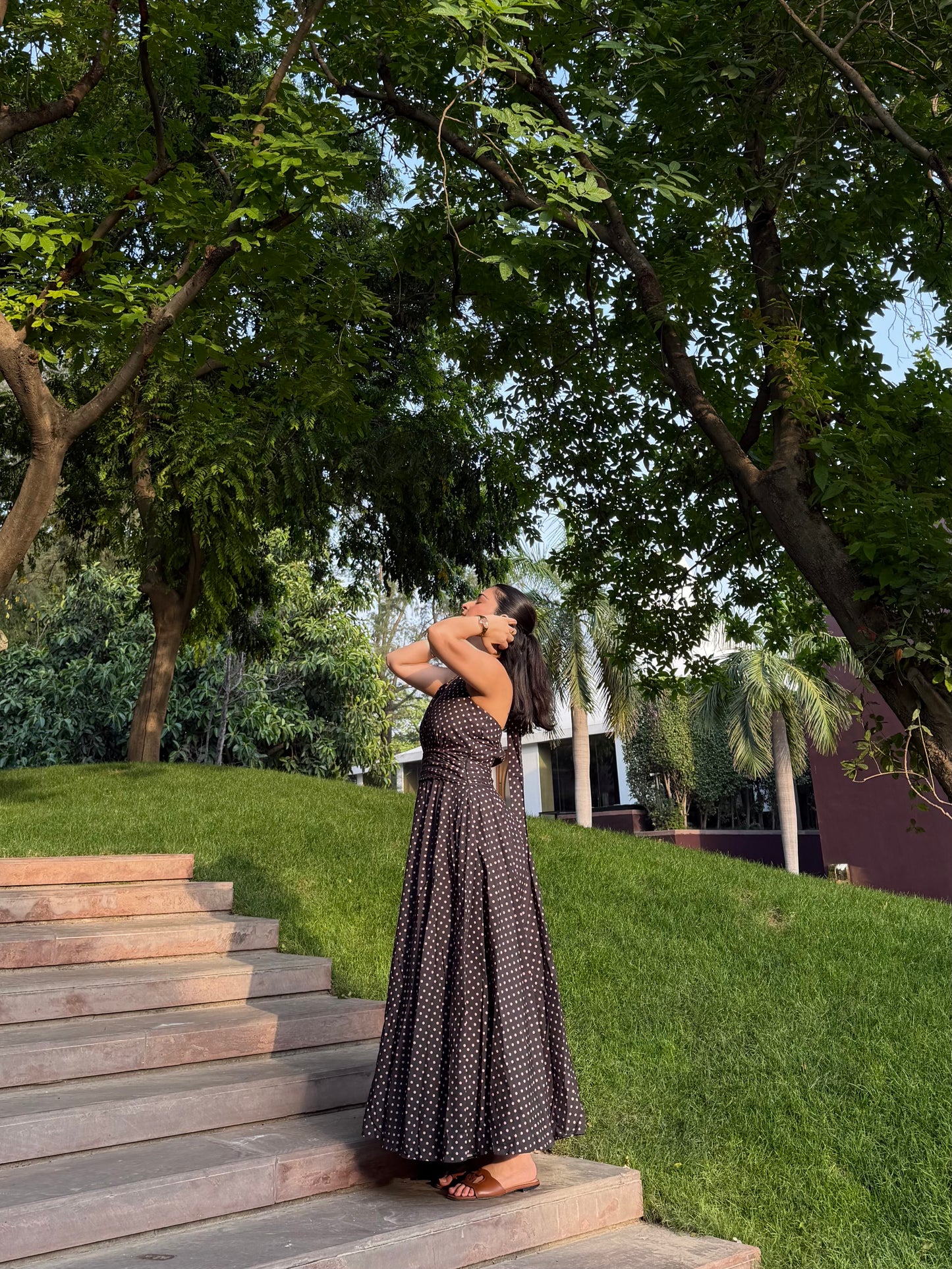 Selvara Dress in Perla print