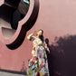 Petalia Dress in Sol Garden print (Sandstone)