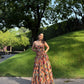 Isadora Dress in Camino print