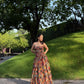 Isadora Dress in Camino print