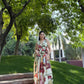 Solana Set in Sol Garden print (Sandstone)