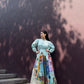 Petalia Dress in Casa Parade print