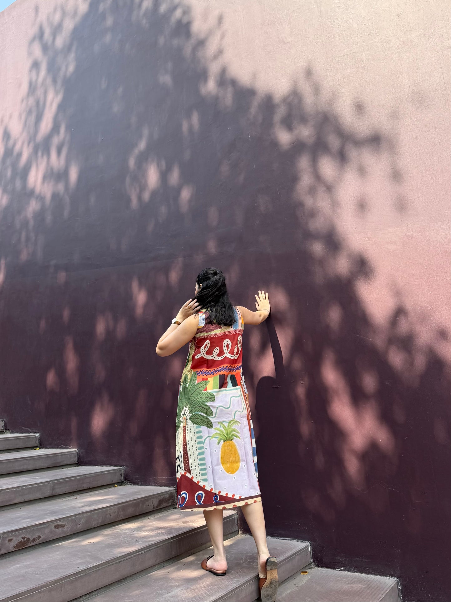 Hibiscus Dress in Encanto print