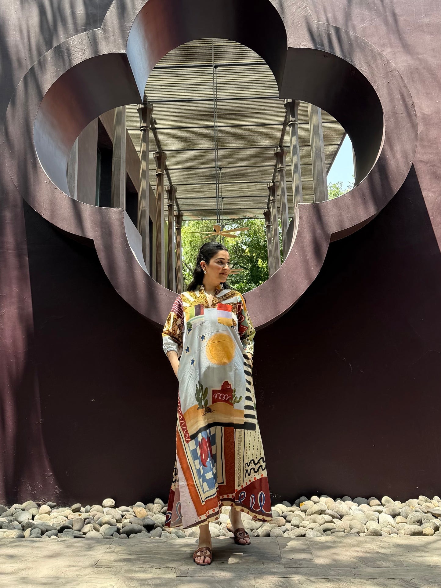 Dora Dress in Encanto print