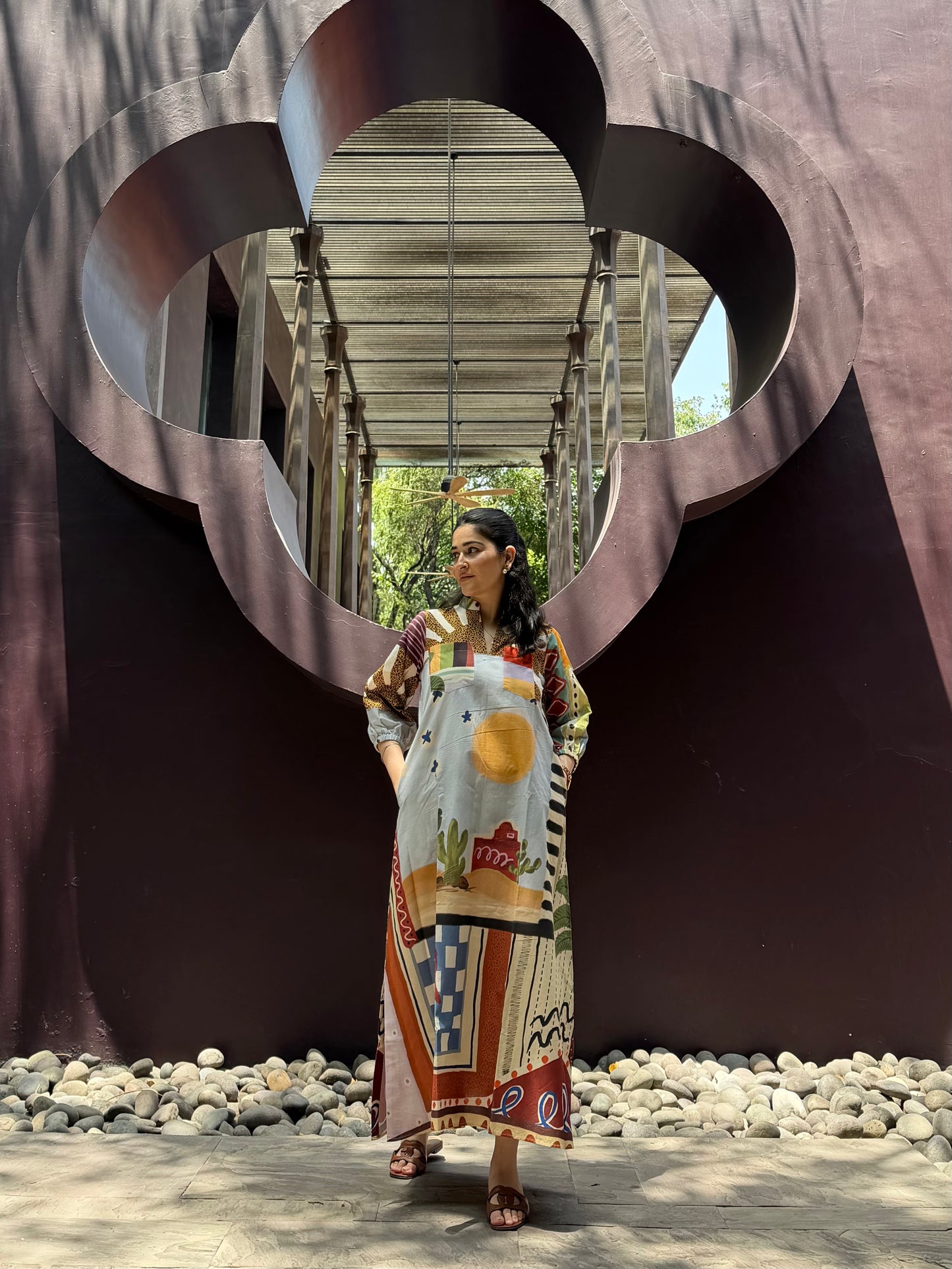 Dora Dress in Encanto print