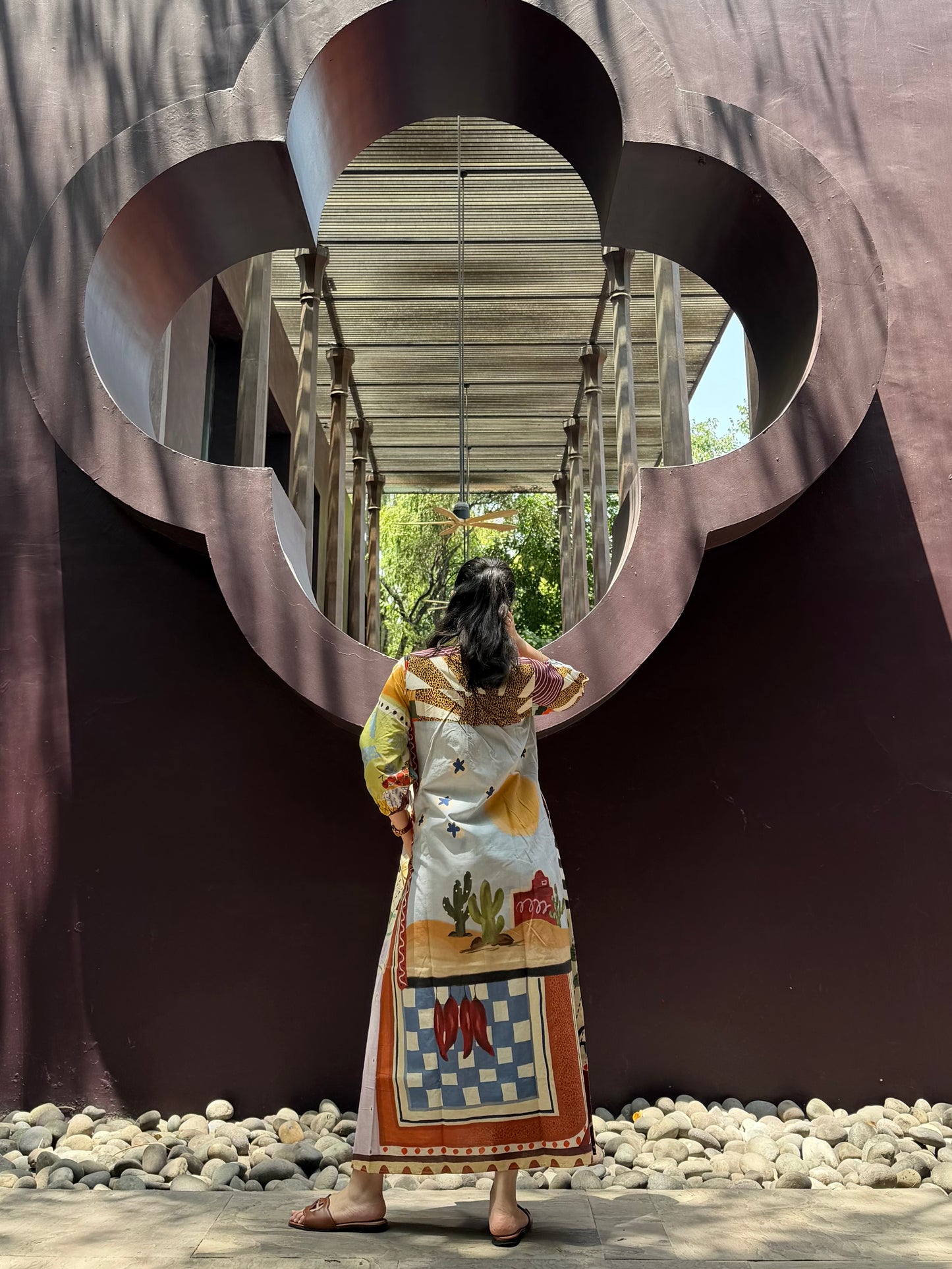 Dora Dress in Encanto print