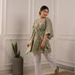 ZUREE KAFTAN - GREEN PRINT