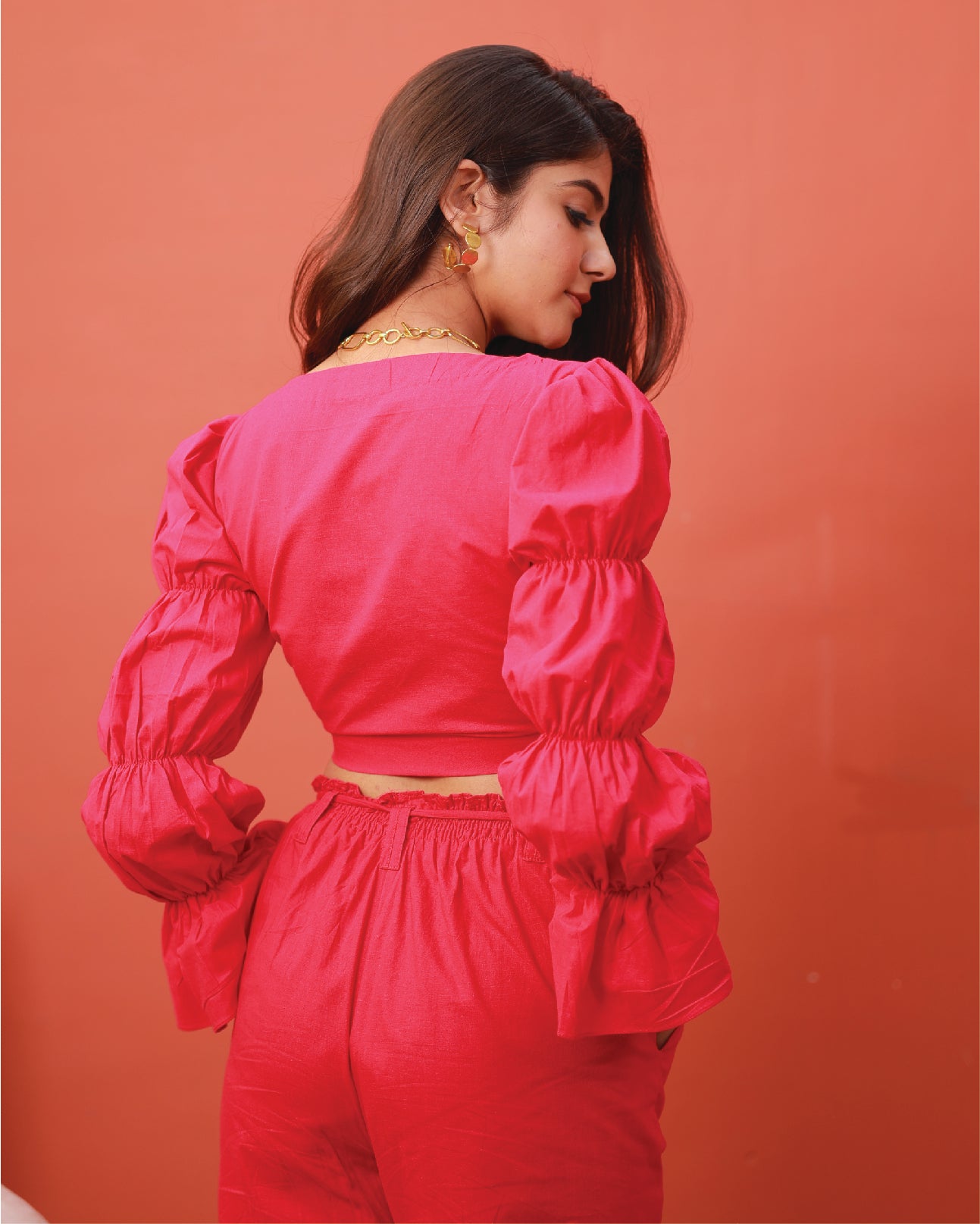 Cali top - Spicy pink