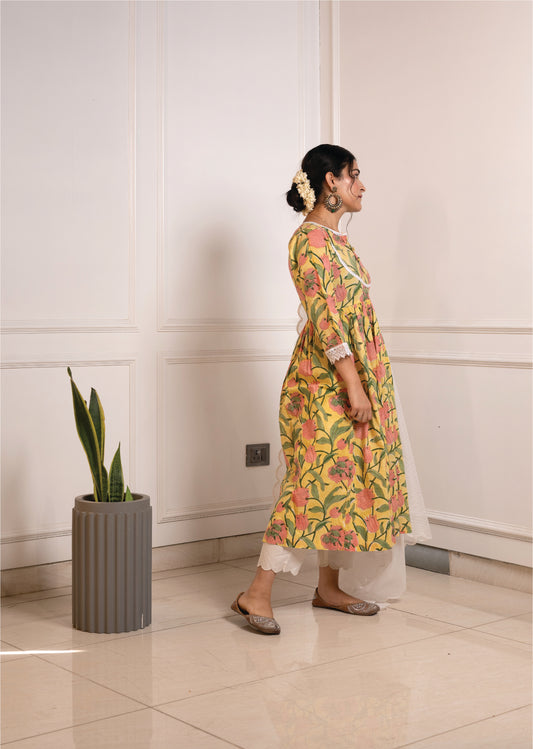 Fiza - Yellow Print