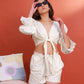 Cali Top - Egg Shell White